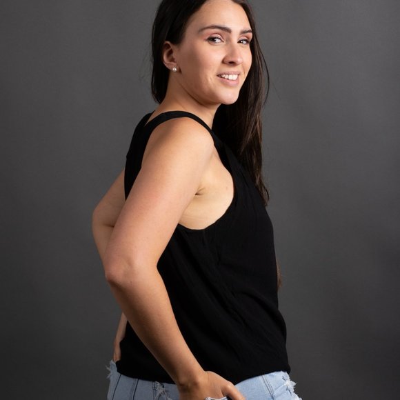 Black Halter Top by Chelsea28 - Picture 7 of 9